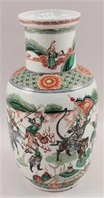 Famille verte-Vase, - Sommerauktion