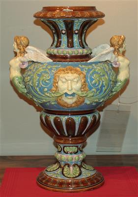 Historismus-Vase, - Sommerauktion