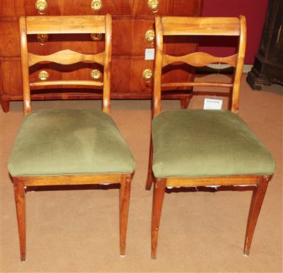 Paar Biedermeier-Sessel, - Summer-auction