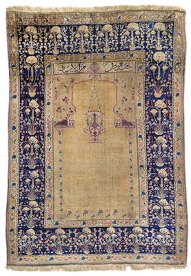 Persischer Seidenteppich, - Saisoneröffnungs-Auktion Antiquitäten & Bilder
