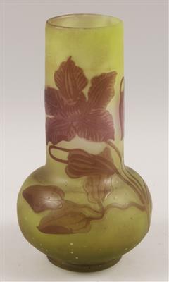 Vase mit Clematis, - Antiquitäten & Bilder