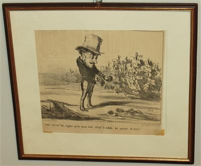 Honoré Daumier - Antiquitäten & Bilder