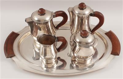 Fünfteiliges Art Deco-Kaffee- und Teeservice, - Antiquariato e Dipinti