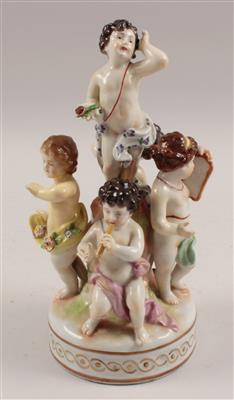 Gruppe von Putti, - Antiquariato e Dipinti