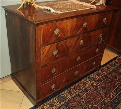 Biedermeier Kommode, - Antiques and Paintings