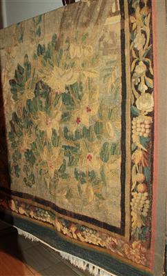 Tapisserie Fragment ca. 258 x 148 cm, - Winterauktion - Antiquitäten,<br />Möbel und Bilder