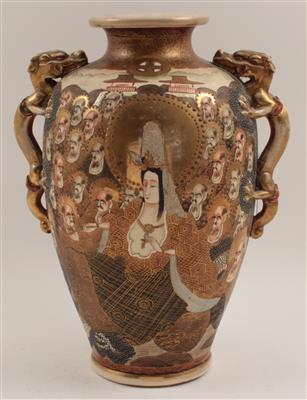 Satsuma-Vase, - Antiquitäten & Bilder