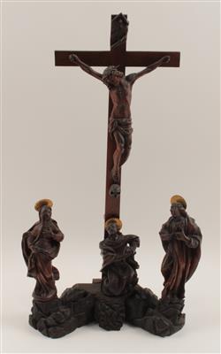 Kreuzigungsgruppe, - Antiquariato e Dipinti