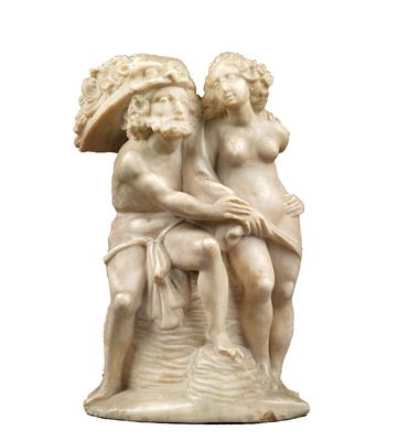 Hercules and Deianira, - Starožitnosti (Nábytek, Socha?ská díla)