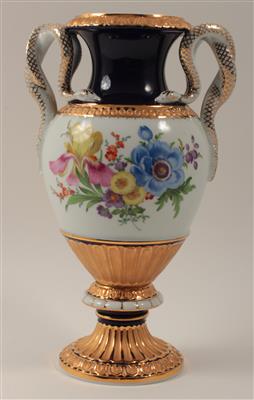 Henkelvase, - Antiquitäten & Bilder