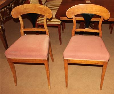 Paar Biedermeier Sessel, - Saisonabschluss-Auktion Bilder Varia, Antiquitäten, Möbel/Design