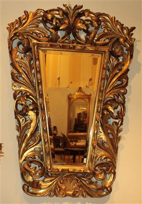 Wandspiegel, - Saisonabschluss-Auktion Bilder Varia, Antiquitäten, Möbel/Design