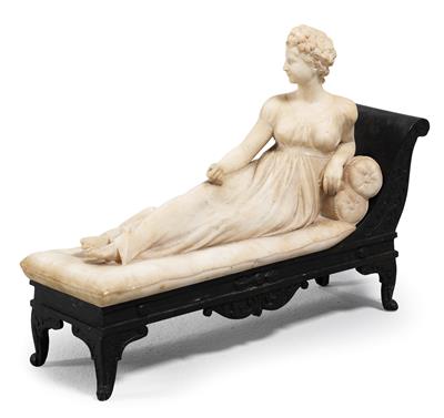 Skulptur Madame de Recamiere, - Summer-auction