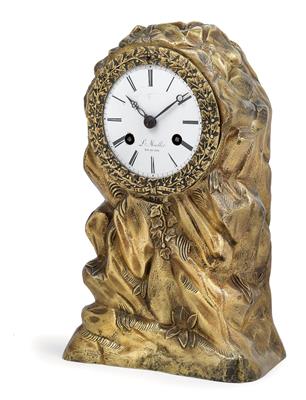 Louis Philippe Bronzeuhr "L. Mallet, horloger du Roi" - Sommerauktion - Bilder Varia, Antiquitäten, Möbel und Design