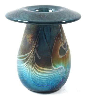 Glashütte Eisch - Vase, - Summer-auction