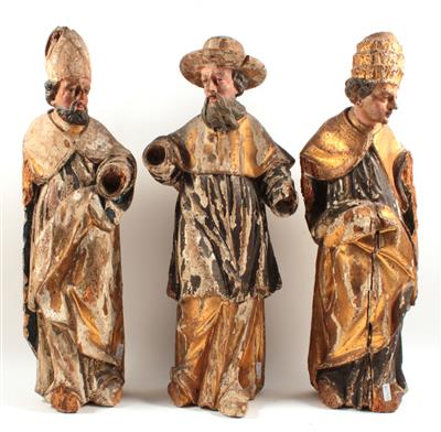 Drei Kirchenväter, - Sommerauktion - Bilder Varia, Antiquitäten, Möbel