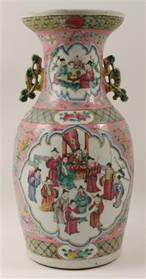 Famille Rose-Vase, - Letní aukce