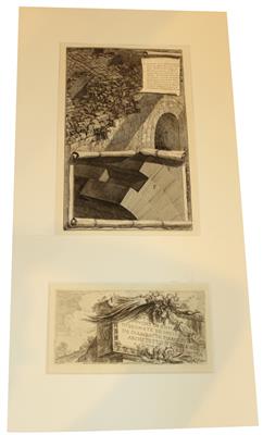 Giovanni Battista Piranesi - Sommerauktion - Bilder Varia, Antiquitäten, Möbel