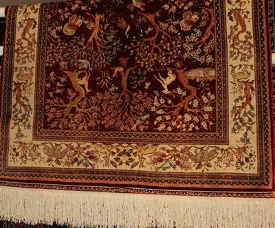 Hereke-Seide 12 x 12 Nord-Westanatolien (Türkei) ca. 113 x 80 cm, - Sommerauktion - Bilder Varia, Antiquitäten, Möbel