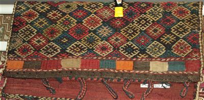 Persische Taschenfront ca. 60 x 60 cm, - Summer-auction