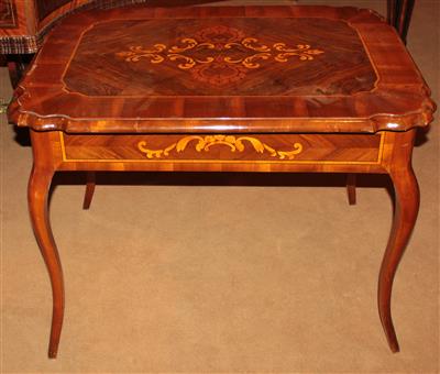 Tisch im Barockstil, - Saisoneröffnungs-Auktion Antiquitäten & Bilder