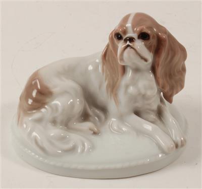 King Charles Spaniel, - Antiques and Paintings
