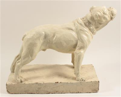 Modell eines Boxerhundes - Antiquitäten & Bilder