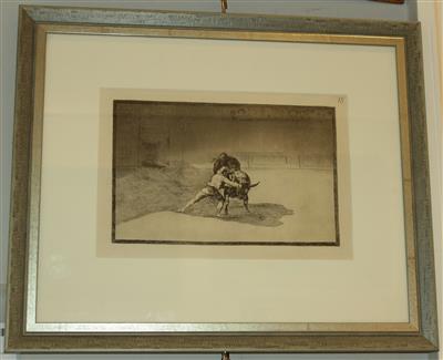 Francisco Goya y Lucientes - Antiquitäten & Bilder