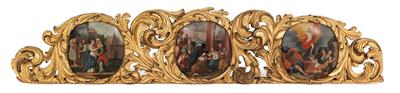 Large Baroque sopraporte, - Works of Art (Furniture, Sculpture, Glass and porcelain)