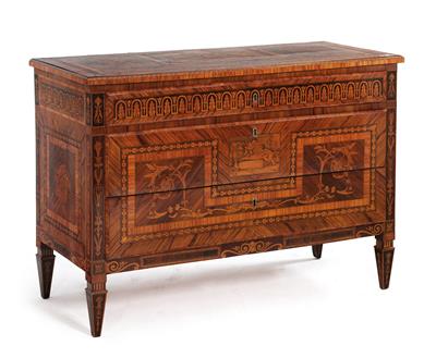 Italian chest of drawers, - Starožitnosti (Nábytek, Sochařská díla, Sklo, Porcelán)