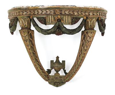 Neo-Classical console table, - Works of Art (Furniture, Sculpture, Glass and porcelain)