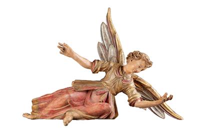 Paar Renaissance Engel, - Antiquitäten (Möbel, Skulpturen, Glas und Porzellan)