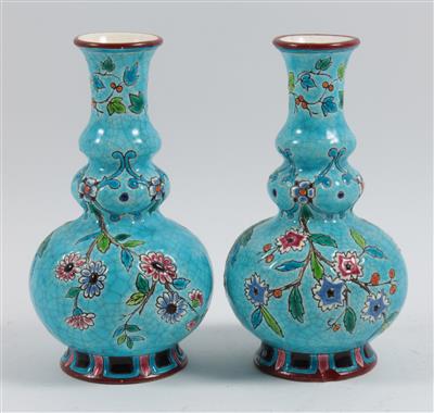 1 Paar Vasen, - Antiquariato e Dipinti