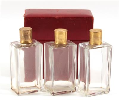 3 Parfumflakons, - Winter-Auktion (Antiquitäten, Bilder, Möbel, Teppiche, Design)
