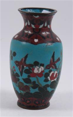 Cloisonné-Vase, - Antiques and Paintings