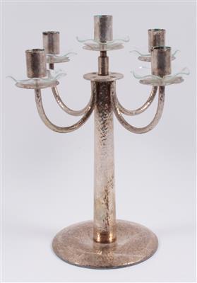 Fünfarmiger Kerzenleuchter, - Winter-Auktion (Antiquitäten, Bilder, Möbel, Teppiche, Design)