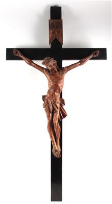 Kruzifix, - Winter-Auktion (Antiquitäten, Bilder, Möbel, Teppiche, Design)