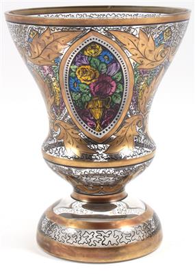 Vase, - Winter-Auktion (Antiquitäten, Bilder, Möbel, Teppiche, Design)
