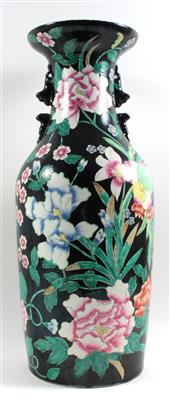 Bodenvase im Famille rose-Stil, - Starožitnosti, Obrazy