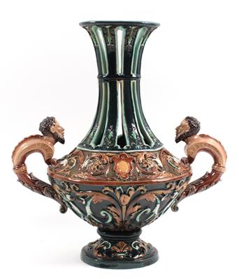 Historismus-Henkelvase, - Antiquariato e Dipinti