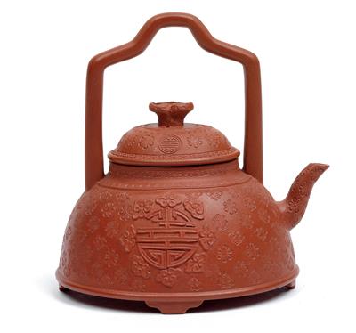 A Böttger teapot with cover, - Oggetti d'arte