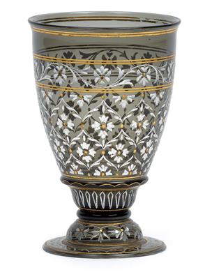 A Lobmeyr beaker from the "Indian series", - Oggetti d'arte