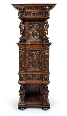 Outstanding Historicist pier cabinet, - Works of Art (Furniture, Sculptures, Glass, Porcelain)