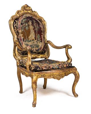 Northern Italian Baroque armchair, - Starožitnosti (Nábytek, Sochařská díla)