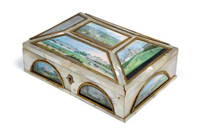 Viennese Biedermeier box, - Starožitnosti (Nábytek, Sochařská díla)