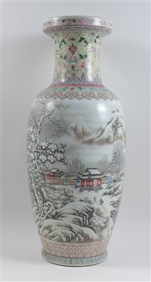 Famille rose Vase, - Starožitnosti, Obrazy