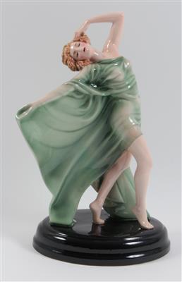 Rudolf Podany(1876 Wien 1963), Figur "Schmetterling", - Antiques and Paintings
