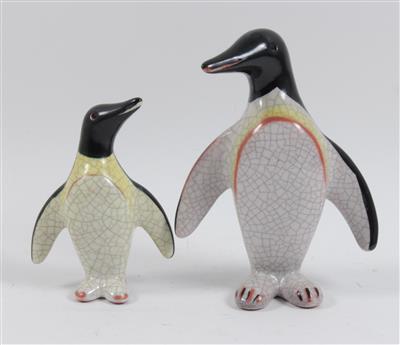 Walter Bosse - 2 Pinguine, - Antiques and Paintings