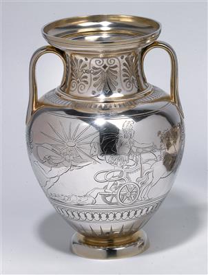 Londoner viktorianische Vase, - Antiquitäten & Bilder
