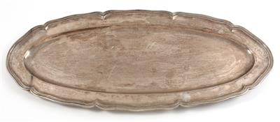 Französische Fischplatte, - Saisonabschluß-Auktion Bilder Varia, Antiquitäten, Möbel, Teppiche und Design